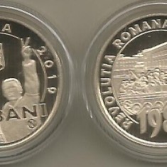 ROMANIA 50 BANI 2019 - PROOF - 30 ANI de la REVOLUTIA ROMANA