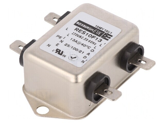 Filtru Anti-Interferențe 250VAC 100nF 9,4nF 0,8mH 1M&Omega;