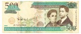 Republica Dominicana 500 Pesos 2010 P-179 Seria JK 1333624