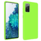 Husa Liquid soft touch compatibila cu Samsung Galaxy A03s, Green Neon, ALC, ALC MOBILE