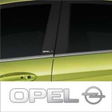 Stickere stalpi usa CHROME - OPEL (set 2 buc.), 4World