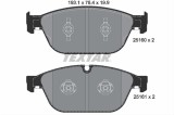 Set placute frana TEXTAR 2516002