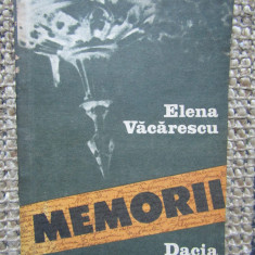 Memorii - Elena Vacarescu