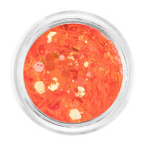 Cumpara ieftin Paiete Unghii Neon Fluorescent LUXORISE, Hot Orange
