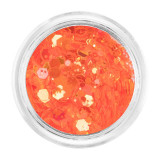 Paiete Unghii Neon Fluorescent LUXORISE, Hot Orange