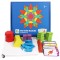 Jucărie de lemn Tangram cu forme creative, puzzle, 155 de bucăți