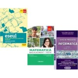 Pachet Bacalaureat 2026. Eseul. Pregatire individuala pentru proba scrisa, Matematica M2 Profil Stiinte ale naturii. Teste si Informatica. Clasele 11-