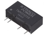 Convertor DC/DC 1W 5V 200mA SIP7