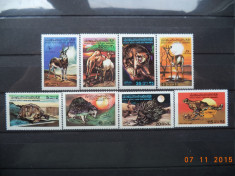 1979 Libia Mi 704 - 711 Fauna** Serie completa. foto