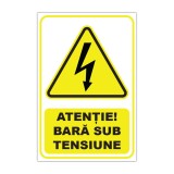 Indicator de avertizare &bdquo;Atenție! Bară sub tensiune&rdquo;