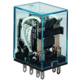 Releu 12Vdc 2c 5A 35x26x20mm MY2NJ