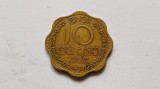 Ceylon -10 Cents 1971, Asia