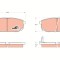 TRW GDB3344 COTEC set placute frana,frana disc