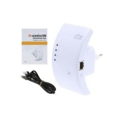 Extender semnal - Amplificator semnal internet wireless, alb, antena interioara