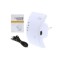 Extender semnal - Amplificator semnal internet wireless, alb, antena interioara