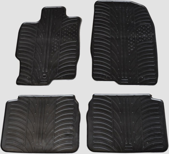 Set covorase auto din cauciuc Mazda 6 12.2007- 2012, Negru, Gledring, 4 buc. AutoDrive ProParts