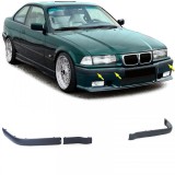 Set de ornamente pentru bara de protectie, 3 piese, potrivit pentru bara de protectie sport pentru BMW Seria 3 E36 90-99 Performance AutoTuning