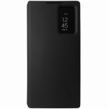 Husa tip carte neagra cu decupaj panou frontal pentru Samsung Galaxy S23 Ultra 5G