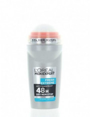 Deodorant roll-on antiperspirant L&amp;#039;oreal Men Expert Fresh Extreme, 50 ml foto