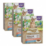 Stuzzy Cat Shreds MULTIPACK Sterilized cod and salmon 3 x (12 x 85 g)