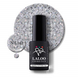 142 Silver Holo Sequin Glitter | Laloo gel polish 7ml, Laloo Cosmetics