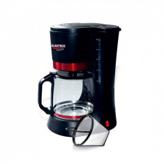 Cafetiera Albatros Delicia 680W 1.2l negru / rosu foto