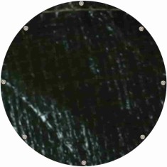 Prelată impermeabilă, prelată protecţie 210g/m&sup2;, rotundă 5 metri (19,64m&sup2;), prelată grădină