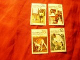 Serie Australia 1971 Protectia Naturii , Fauna , 4 val., Nestampilat