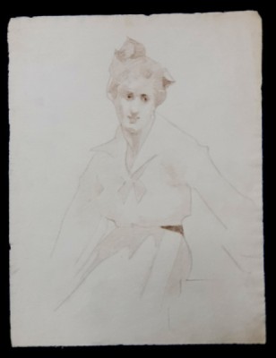 Lucretia Mihail Silion - Portret de femeie foto