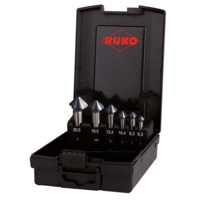 Set zencuitoare HSS-G acoperite cu Runatec tip C compus din 6 piese RUKO 10279OPRO HardWork ToolsRange foto