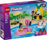 LEGO&reg; Friends - Petrecere la piscina cu unicornul si flamingo (42658)