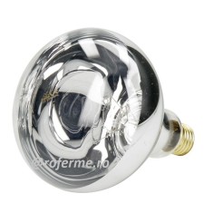 Bec incalzire 150W, infrarosu, sticla transparenta