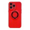Husa protectie Flippy compatibila cu Apple iPhone 13 Mini Mag Safe Silicone Rosu