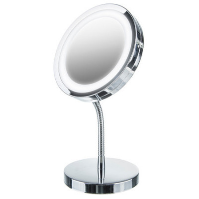 Oglinda make-up cu LED Adler, diametru 15 cm foto