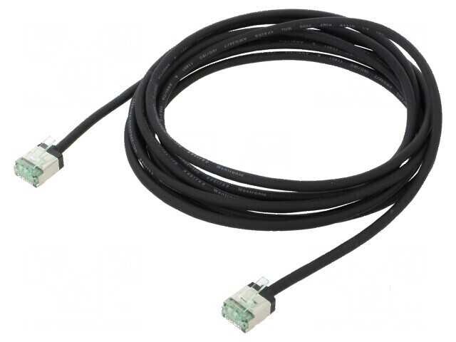 Cabluri Patch U/FTP Cat 8.1 3m LSZH Negru 32AWG