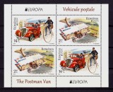 RO 2013 LP 1979a &quot;Europa 2013 - Vehicule postale&quot; , colita 558 II ,MNH