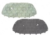 Capitonaj izolatie capota motor Volkswagen Polo (6r), 08.2009-12.2017, fata, Material amortizare zgomot
