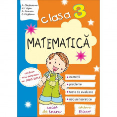 Matematica clasa a III-a. Caiet - Arina Damian