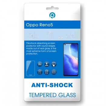 Oppo Reno5 5G (CPH2145) Sticlă temperată neagră foto