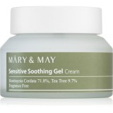 Mary&amp;May Sensitive Soothing Gel Cream crema gel hidratanta cu textura usoara pentru a calma si intari pielea sensibila 70 g