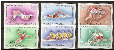JO de vara Los Angeles, preolimpiada, 1984, lista 1100, MNH foto