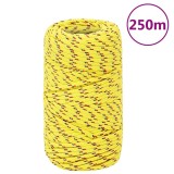 Cumpara ieftin Franghie de barca, galben, 2 mm, 250 m, polipropilena
