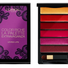 Paleta 6 rujuri Loreal Color Riche La Palette Extravaganza