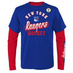 New York Rangers set tricouri de copii Two-man advantage 3 in 1 combo set - Dětské M (9 - 11 let)