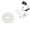Banda LED 3m RGBIC smart, 24V DC, bluetooth, telecomanda, aplicatie SurpLife IP65 Breckner Germany