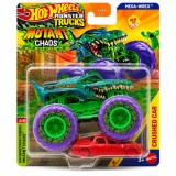 Masinuta Hot Wheels, Monster Truck, Mutant Chaos, Mega-Wrex, JHY55