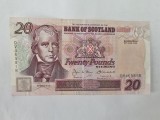 Scotia 20 Sterling Pounds 2001 Noua,Rara