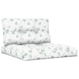 Cumpara ieftin Perne de paleti, 2 buc., model cu frunze, textil