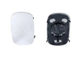 Sticla oglinda, oglinda retrovizoare exterioara FIAT DOBLO Microbus (223, 119) (2001 - 2016) ALKAR 6433930