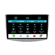 Navigatie Dedicata Volkswagen Passat B6 B7 CC (2005-2015), 10Inch, 2Gb Ram, 32Gb Stocare, Carplay